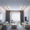 Long led wall sconce - minimalist modern linear design for hallways, balconies, stairwells, bedrooms, bedside tables, living room background walls