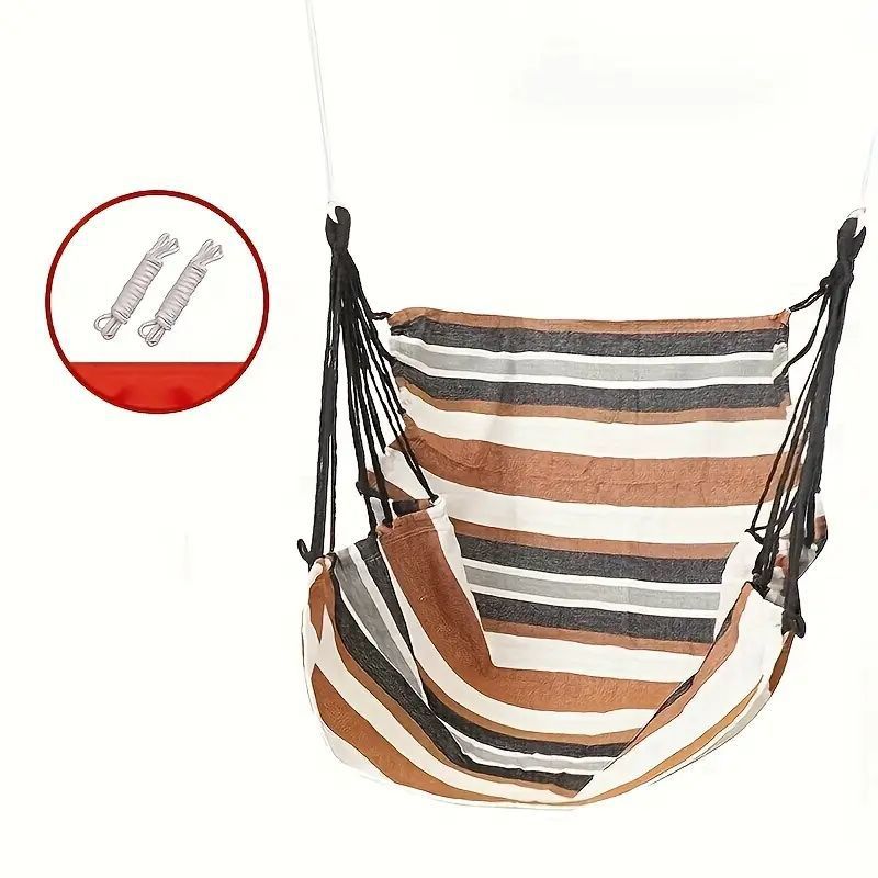 Thickened dormitory hanging chair bedroom college student hammock handy gadget swing long seat indoor lazy stool rocking chair