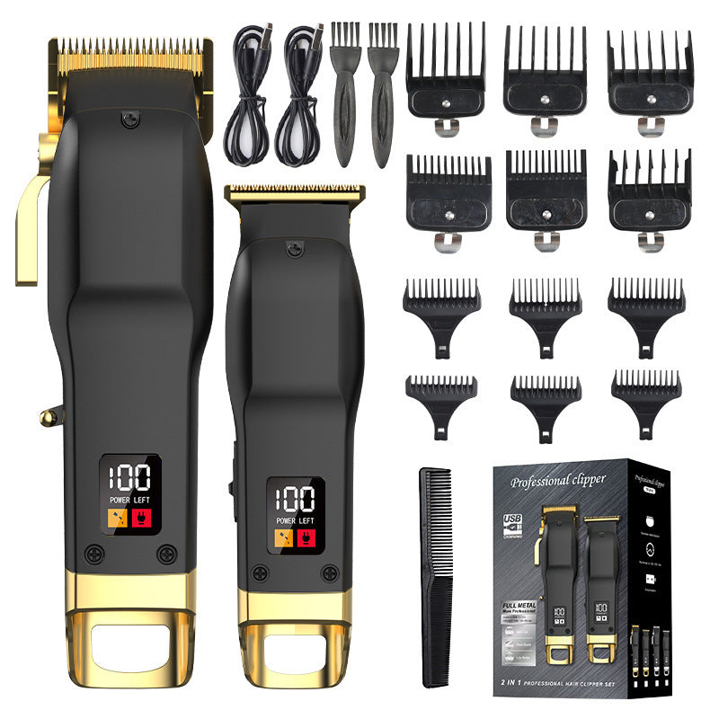new arrival electric clipper hairdresser digital display electric clipper multi-function hairdresser for home hair clipper