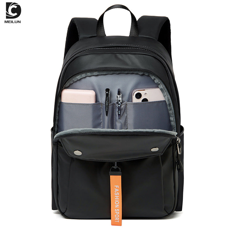 New backpack men's backpack trendy brand computer bag casual waterproof travel bag Chinese college student schoolbag gift women's bag