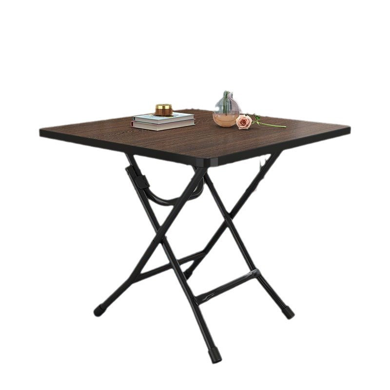 Folding table, folding dining table, simple for home, small table for eating, rental house, stall, casual small apartment dining table