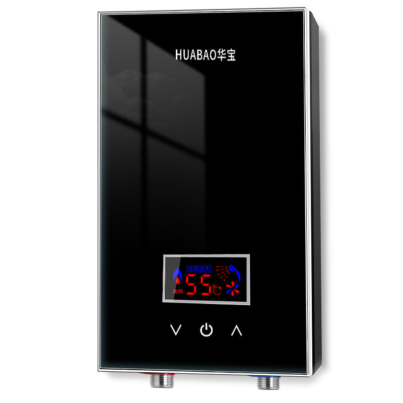 Export huabao electric water heater instant shower constant temperature quick heating bath machine small instant electric water heater