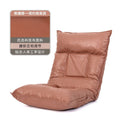 Single japanese style tatami bay window lazy sofa bed backrest chair dormitory student for home armrest plaid chair