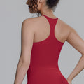new arrival tight sports intimates women's padded i-shaped back yoga tops pilates fitness vest