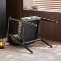 New chinoiserie restaurant violin solid wood accessible luxury dining table and chair tea room design classy armrest for home walnut master chair