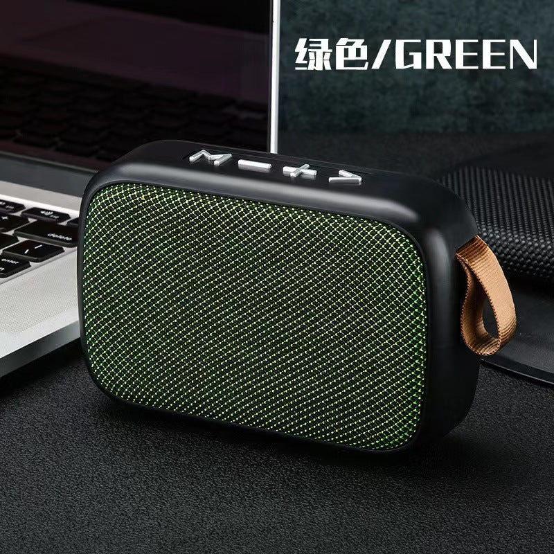 G2 wireless bluetooth speaker - portable outdoor subwoofer mini speaker - home audio fabric card slot bluetooth speaker