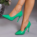 spring/autumn new arrivals: plus-size women's heeled pumps for cross-border e-commerce. sizes 34-43 available. wholesale options available. dropshipping to  and