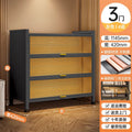 Muyun gray 3-door [80 length 42 width 114 height] flip-top sun cabinet