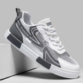 Men's winter new breathable lightweight mesh skate shoes - youthful mesh hollow-out athletic casual trendy sneakers