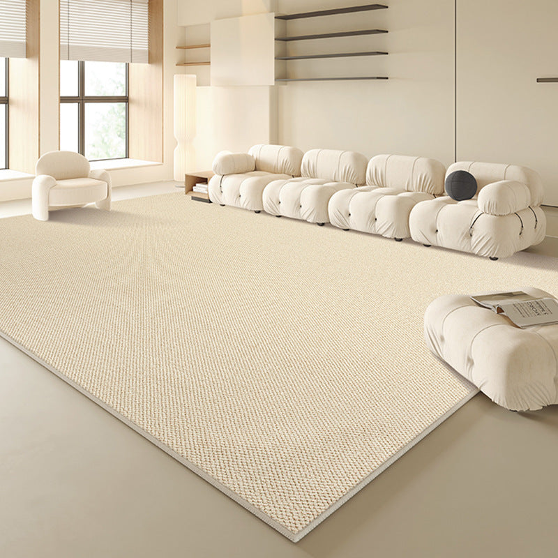 Waterproof and stain-resistant living room rug, new style, no-wash, wipeable, low-maintenance, light luxury, high-end diatomaceous earth silk sofa blanket/mat