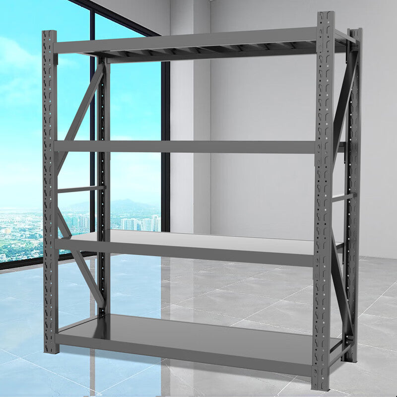E-commerce Shelf Shelf Light Medium Heavy Duty Shelf Three-dimensional Warehouse Shelf Household Express Iron Shelf