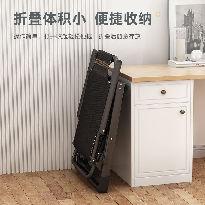 Casualplaid recliner, foldable, can sit or lie down, office lunch break nap chair, for home backrest sofa, lazy chair