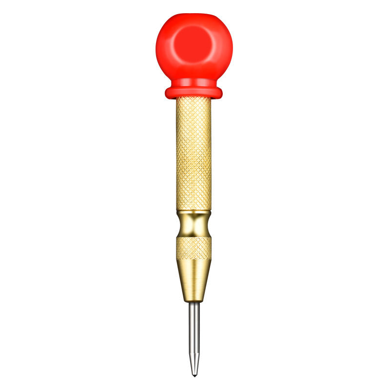 Automatic center punch high hardness drilling slot punch spring fixed point device center eye slot punch tool