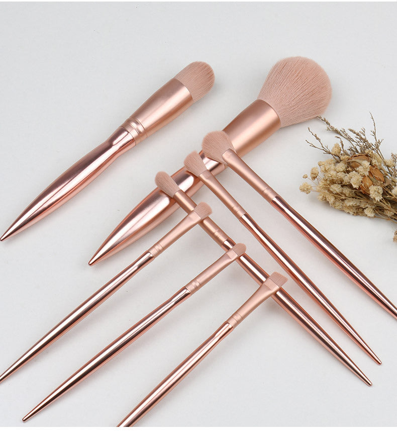 Complete set of small waist makeup brushes for novices, no brush marks, dust brushes, soft bristle brushes, eye shadow brushes, a complete set of makeup brushes