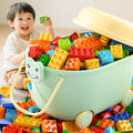 Children's building block toys for boys, large particle loose assembly, ages 3-6, puzzle brain development, educational and cognitive skills for girls