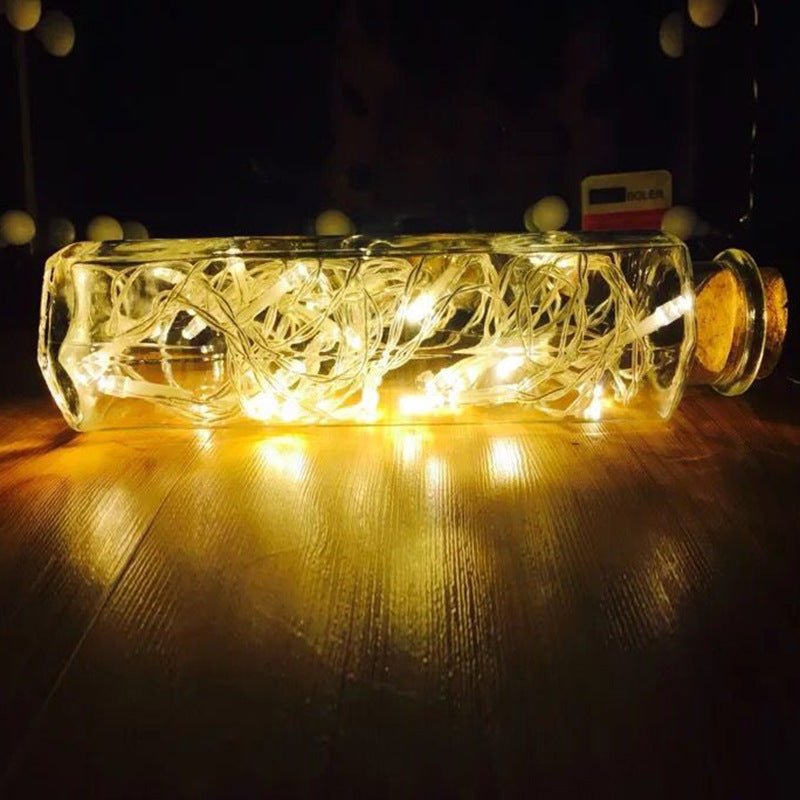 LED lantern battery box USB light string, Christmas decorative lights outdoor waterproof festive light string manufacturers wholesale