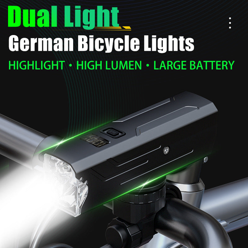 Children's mountain riding lights road night lighting flashlight strong light waterproof flashlight night cycling lights