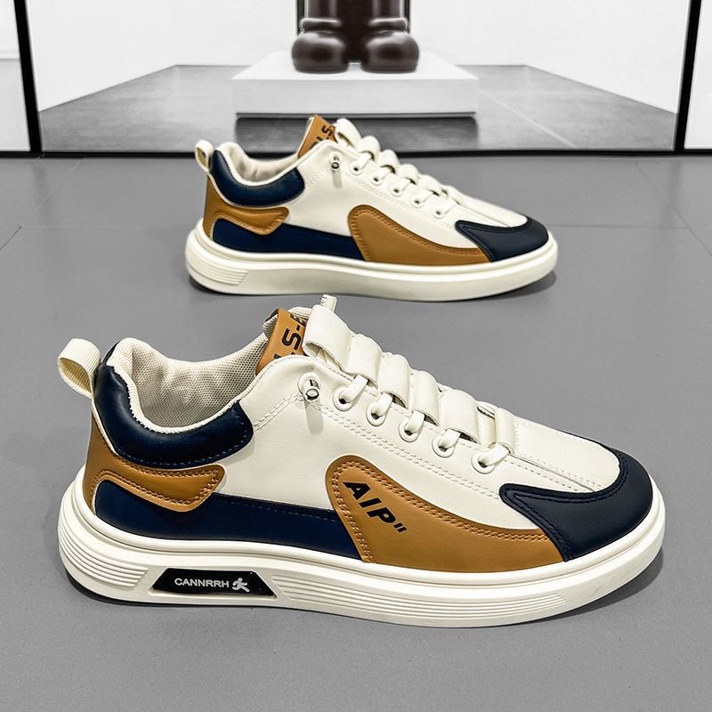 Men's winter 2025 new soft sole breathable casual sneakers - trendy, versatile, and comfortable for students and young adults