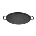 Personalized wholesale medical stone round baking dish outdoor camping style barbecue plate commercial barbecue plate multifunctional frying plate