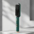 Negative ion hair straightening comb, straight hair and curly hair dual-purpose dormitory, non-damaging hair curling comb, inner buckle straightening curling iron, electric heating comb