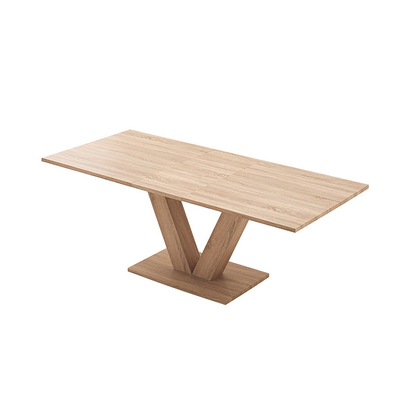 Solid wood sticker dining table retractable foldable table exportcasualmdf table folding dining table
