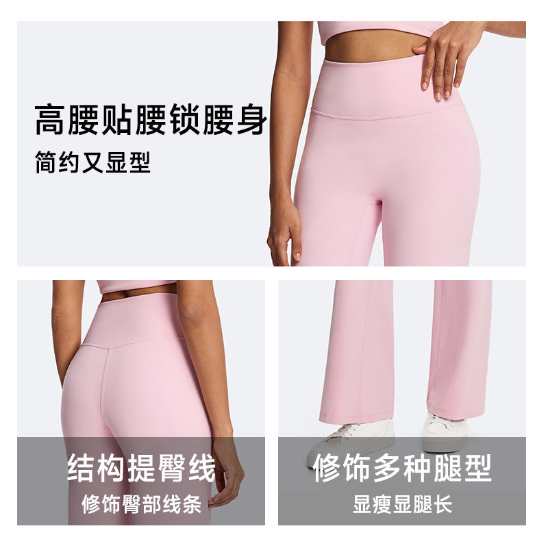 new autumn/winter long-sleeve yoga set - slimming, figure-hugging, tight-fit activewear for fitness, outdoor running, and casual workout