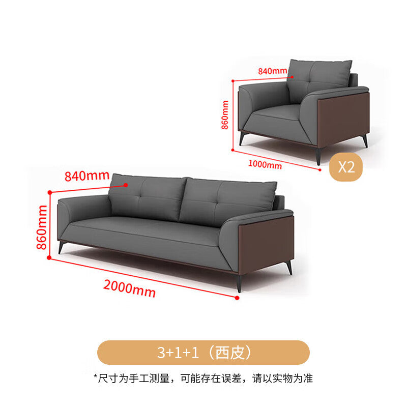 Saint li office sofa - executive business reception, vip meeting, reception, negotiation, and company break area