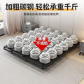 Floating bed modern casual japanese style normcore silent double bed all-steel row frame master bedroom iron bed frame