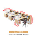 Three persons - excluding cabinets and chairs