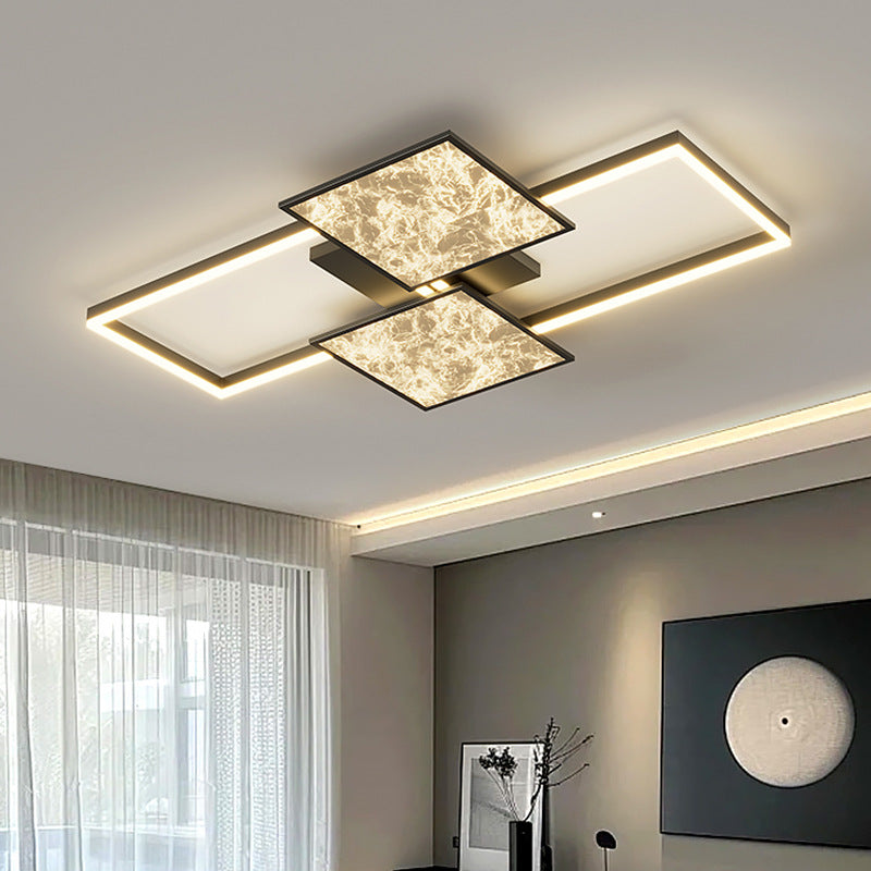 2025 new living room main light modern simple cloud light luxury high-end dining room bedroom lighting whole house