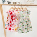 New girls' summer floral dress - kids' princess sundress - beach dress - summer cotton silk cami dress -  collection