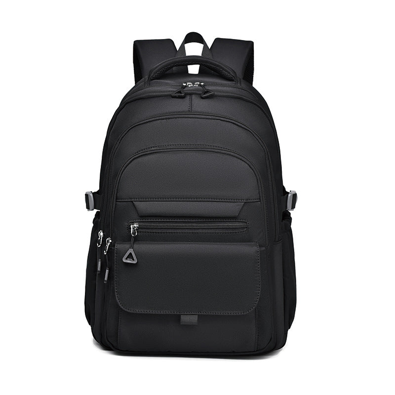Processing custom shoulder women's bag 15.6 inch Oxford cloth anti-splashing water junior high school college student backpack leisure travel bag