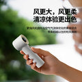 2025 new 100-speed handheld digital display mini fan - desktop usb rechargeable ultra-high speed turbo fan
