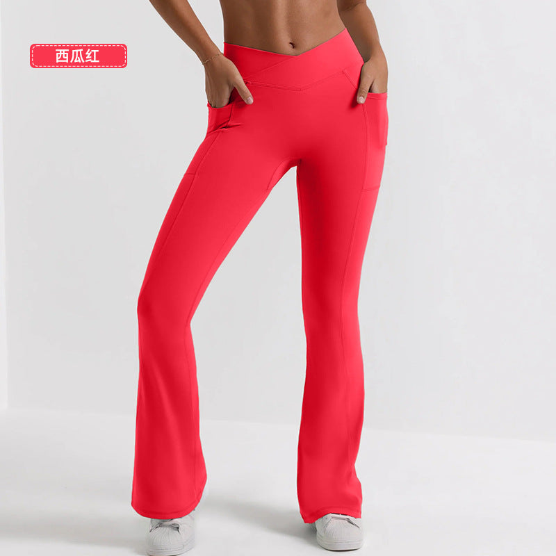 Intimatessuit sports suspender bra high waist hip lifting fitness pants yoga clothes