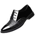 Spring/summer new men's leather shoes - versatile korean style, british fashion, trendy men's business shoes, hollow-out lace-up casual shoes