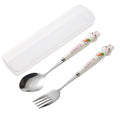 White rabbit two-piece set (fork and spoon) 304