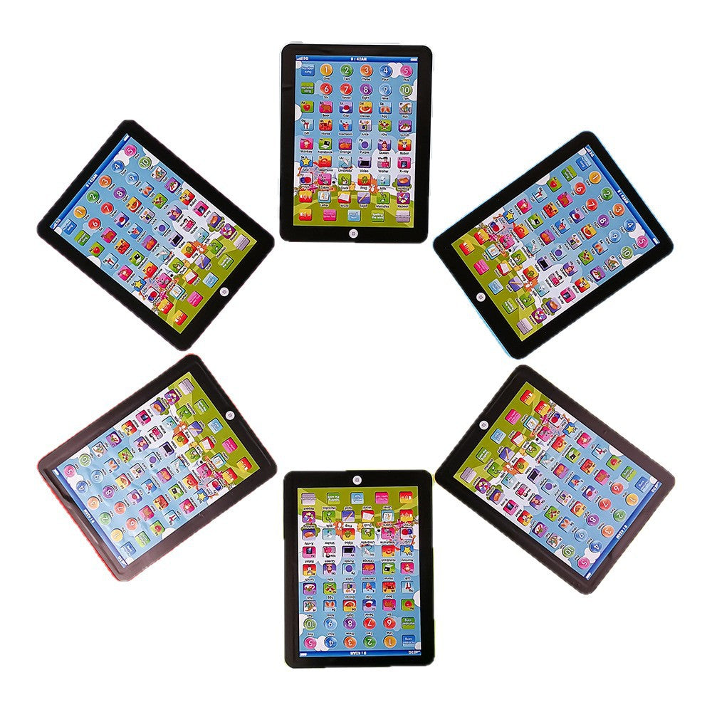 hot-selling english tablet learning machine, reading machine, early education touch voice educational learning, foreign trade toys wholesale