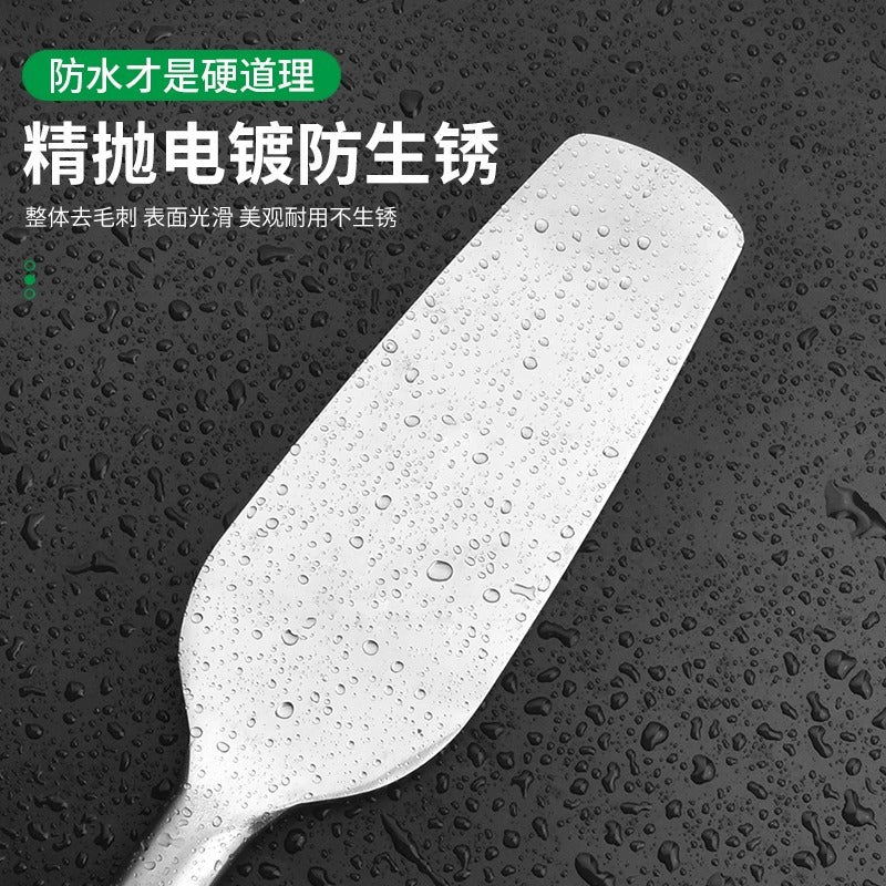 Stainless steel double-sided brick knife, all-steel brick masonry, brick masonry, mason's trowel, bricklayer's all-in-one thickened special brick masonry trowel
