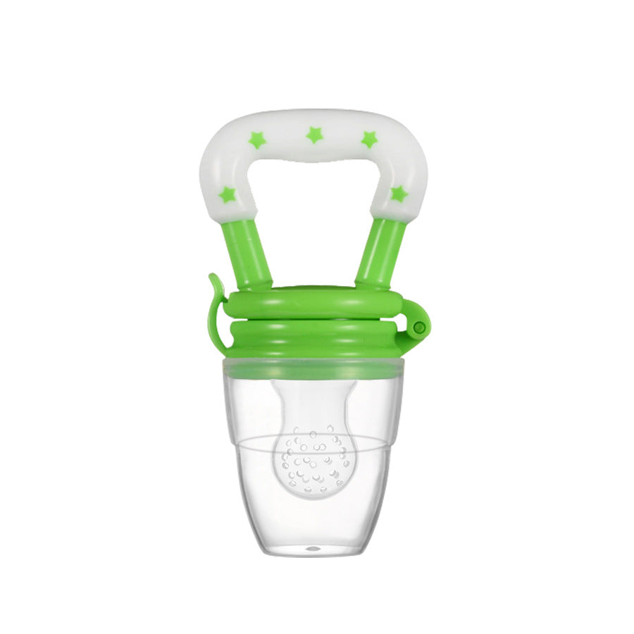 Directly from the manufacturer, baby fruit and vegetable music, fruit complementary food bite music, silicone mesh bag baby feeding tableware