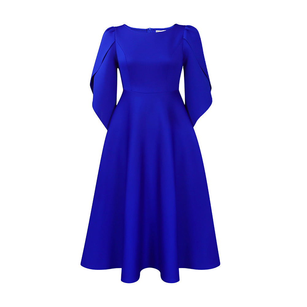 D413 women's foreign trade autumn  new arrival: elegant and stylish evening gown, maxi dress, african dress