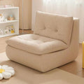 Lazy sofa can lie down and sleep in small apartment for home popular single sofa balcony casualretro square back chair