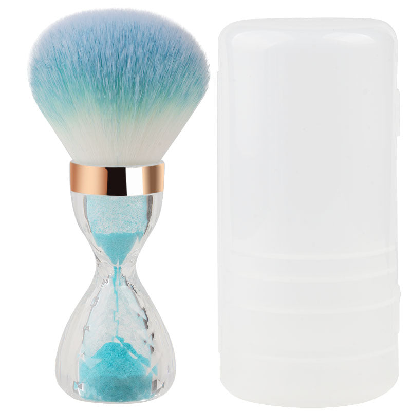 Mini plastic nail art dust brush small waist loose powder brush beauty tool blush brush makeup brush cangzhou makeup brush