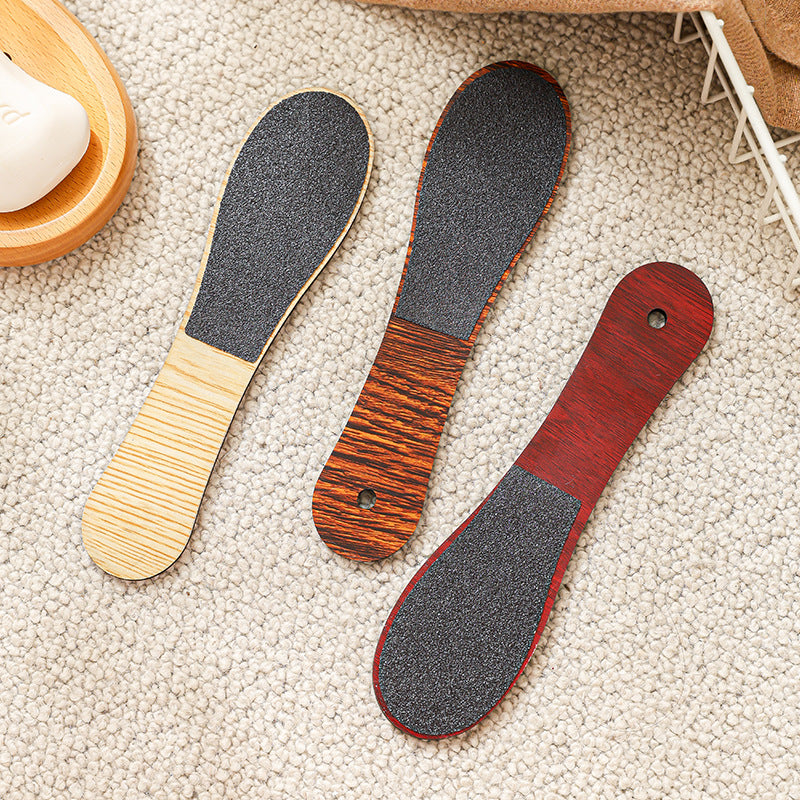 Cross-border disposable sandpaper foot washboard foot grinder to remove dead skin calluses tool foot grinder double-sided foot board file to rub feet