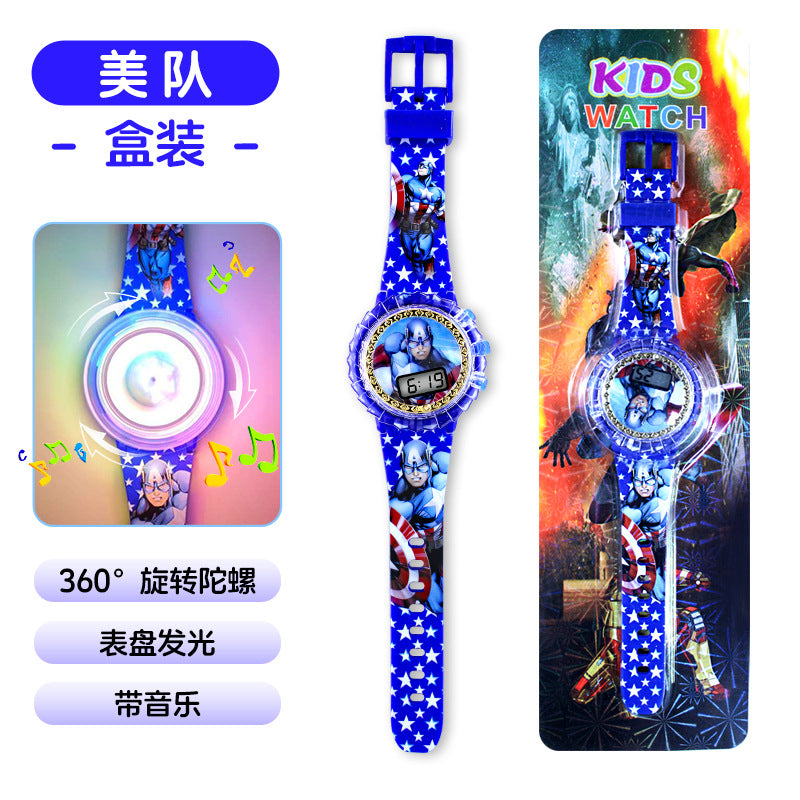 New sanrio colorful light-up children's electronic watch - my melody & hello kitty - perfect gift for kindergarten & elementary school boys & girls