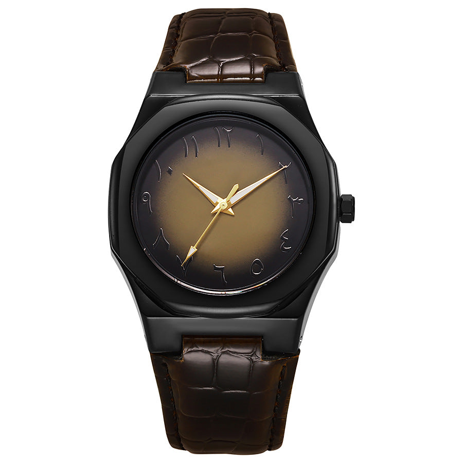 2025 cross-border e-commerce hot-selling arabic & southeast asian/middle eastern men's quartz wristwatches - wholesale