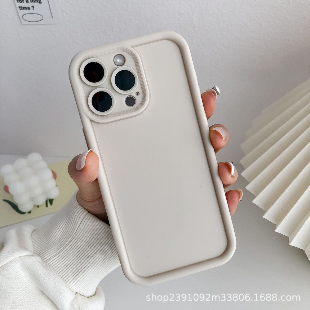 Suitable for huawei pura70pro mobile phone case emery nova12 pure color simple p60 sky eye ladder protective cover