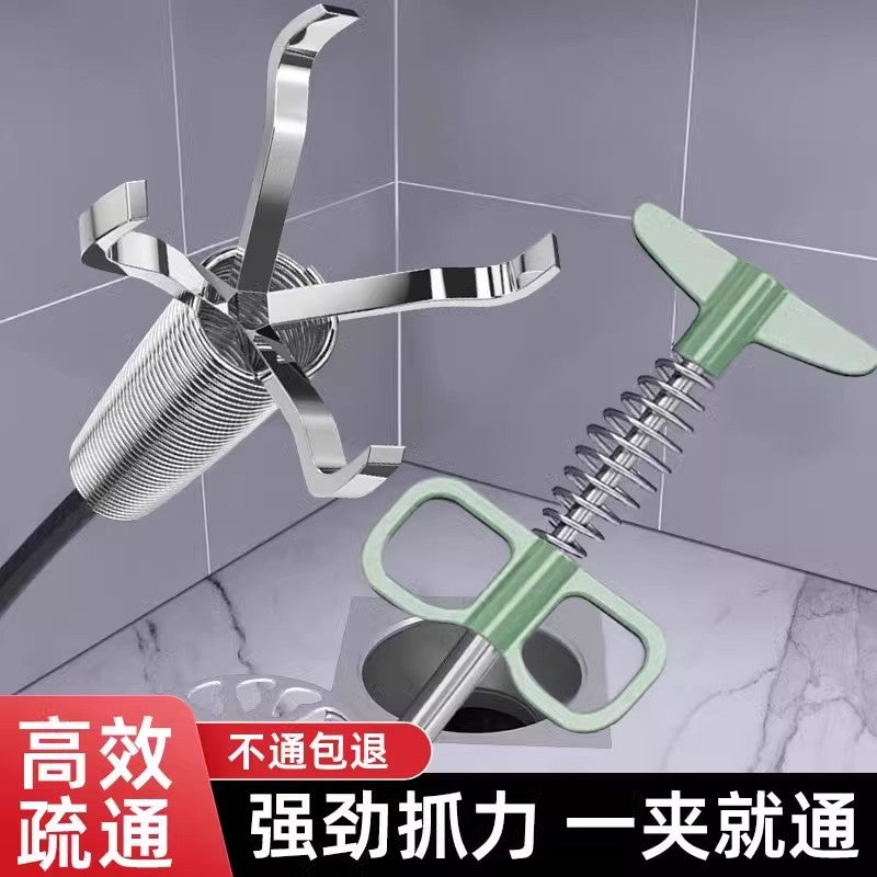 Sewer-opening artifact dredging kitchen pipe toilet blockage universal poke canal toilet dredger special tool