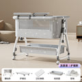 Baby crib movable portable cradle bed foldable multi-function rattle bed bb bed newborn patchwork large bed
