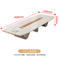 Saint li painted conference room table and chair set - light luxury reception large long table negotiation grand conference table