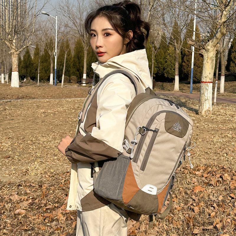 New mountaineering bag outdoor sports water-proof light large-capacity backpack light marathon running camping backpack